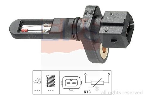 Датчик темп. впуск. воздух Audi, Seat, Skoda, VW 1.6-2.8 V6 01.95- EPS 1.994.001