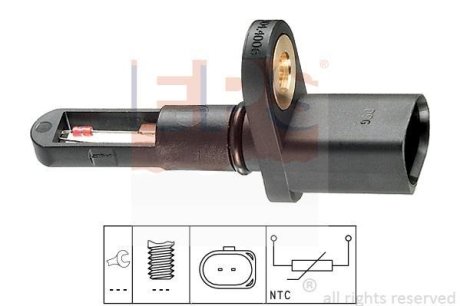 Датчик темп. впуск. воздух VAG 1.6/1.8/2.0 Fsi/Tsi 01- EPS 1.994.006