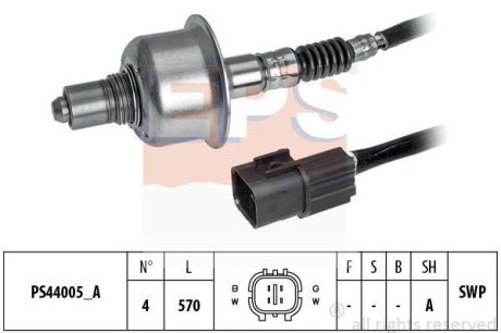 HYUNDAI Лямбда-зонд ACCENT i25 IV Ліфтбек (RB) 1.4 10-, i10 1.0 13-, i20 II 1.4 14-, i30 1.4 14-, KIA CEED (JD) 1.4 MPI 15-18 EPS 1.998.277