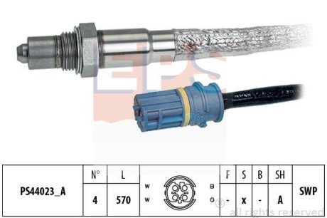 BMW Лямбда-зонд 1 (E81) 130 i 06-11, 3 (E90) 325 i 07-11, X1 (E84) xDrive 25 i 10-11 EPS 1.998.325