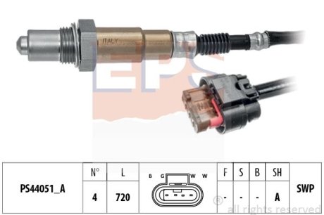 Лямбда-зонд Ford C-Max 1.5 15-/Focus III 1.5 14-/Kuga 1.5 14- EPS 1.998.375