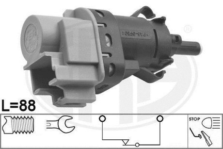 Датчик увімкнення стоп-сигналу ERA 330706 (фото 1)