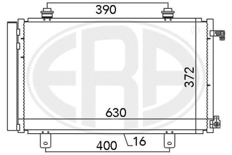 Компресор кондиціонера ERA 667035