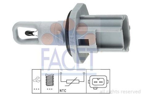 Датчик температури FACET 10.4017