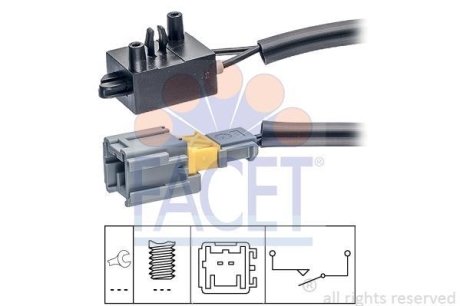 Вмикач сигналу стоп FACET 7.1210
