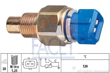 Датчик температури FACET 7.3558