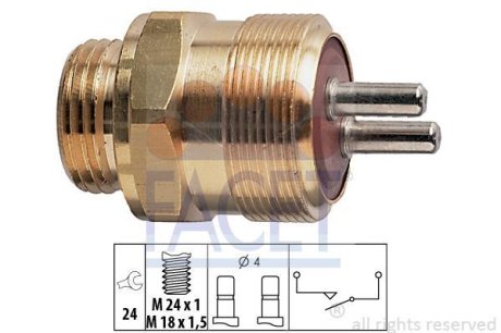 Датчик заднього ходу 7-410 >95 (7.6128) FACET 76128