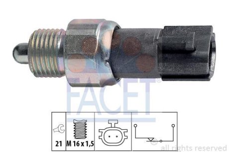 Датчик заднего хода FACET 7.6232