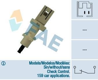 Датчик педали тормоза Citroen Jumper 1.9D-2.5TDi 94-02 (2 конт.) FAE 24400
