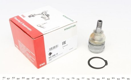 Опора кульова (передня/зверху) Mazda 6 02-07 FAG 825 0306 10