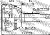 Шрус зовнішній 29x55x26 FEBEST 0110-ZZE132A48 (фото 2)