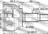 Шрус зовнішній 26x60x28 FEBEST 0410-NA4 (фото 2)