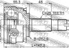 Шрус зовнішній 29x52.5x25 FEBEST 1010T300MT (фото 2)