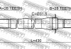 Піввісь права 28x430x28 FEBEST 1212CM10AT4WD (фото 2)