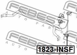 Тяга стабілізатора передня FEBEST 1823-INSF