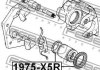 Ремкомплект заднього гальмівного супорта FEBEST 1975-X5R (фото 2)