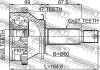 Шрус зовнішній 25x60x27 FEBEST 2210-NS27A47 (фото 2)