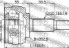 ШРУС зовнішній 22x52.5x25 FEBEST 2410FLUE (фото 2)