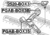 Опора кульова переднього нижнього важеля FEBEST 2520BOX3 (фото 2)