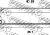 Сальник приводу 65x80x8 FEBEST 95GAS-65800808X (фото 2)