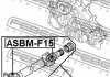 Хрестовина карданного валу 24x56 FEBEST ASBMF15 (фото 2)