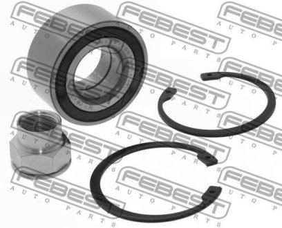 Підшипник маточинний передній ремкомплект (35x72x33x33mm) FEBEST DAC35720033M-KIT