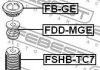 Відбійник переднього амортизатора FEBEST FDD-MGE (фото 2)