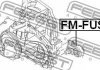 Подушка коробки швидкостей (MT) FEBEST FM-FUS (фото 2)