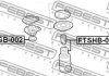 Пильовик переднього амортизатора FEBEST FTSHB-001 (фото 2)