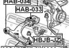 Пильовик кульової опори нижнього важеля FEBEST HBJB-JZ (фото 2)