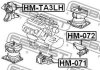 Подушка двигуна ліва (гідравлічна) AT FEBEST HM-TA3LH (фото 2)