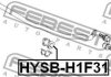 Втулка переднього стабілізатора (d31) FEBEST HYSB-H1F31 (фото 2)