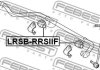 Втулка переднього стабілізатора (d33,8) FEBEST LRSB-RRSIIF (фото 2)