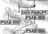 Сайлентблок переднього нижнього важеля FEBEST PSAB-004 (фото 2)