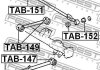 Сайлентблок заднього верхнього подовжнього важеля FEBEST TAB149 (фото 2)