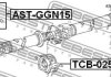 Підшипник підвісний карданного валу FEBEST TCB025 (фото 2)