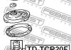 Відбійник переднього амортизатора FEBEST TD-TCR20F (фото 2)