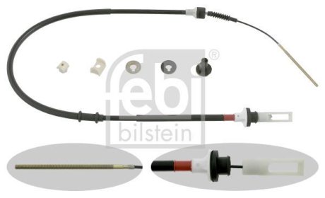 FEBI FIAT трос cцепления Bravo 95- FEBI BILSTEIN 12756