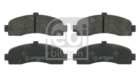 FEBI NISSAN гальмівні колодки дискові Micra K11E 92-02 FEBI BILSTEIN 16262