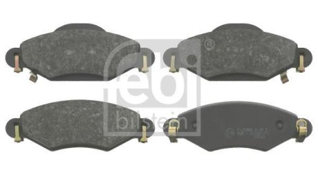 FEBI TOYOTA гальмівні колодки дискові Yaris 01- FEBI BILSTEIN 16576