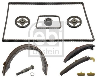 Комплект цепи ГРМ Porsche Cayenne (92A/9PA)/Panamera (970) 4.8 V8 09- (z=266/68) FEBI BILSTEIN 44462