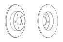 Гальмівний диск FERODO DDF1383