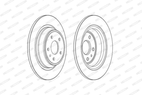 Гальмівний диск FERODO DDF2338C