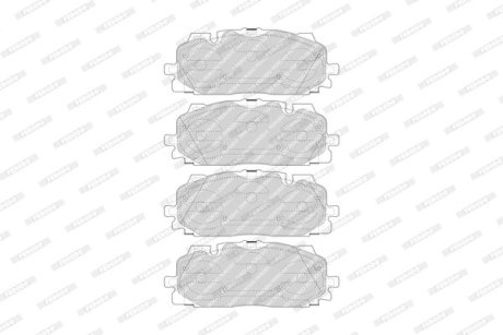 Гальмівні колодки дискові перед. Audi A4, A4 Allroad, A5, A8, Q5, Q7 Bentley Bentayga Vw Touareg 1.4-6.0 01.15- FERODO FDB4967