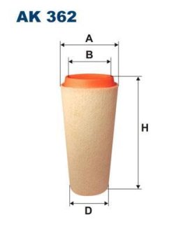 Фiльтр повiтряний FILTRON AK362