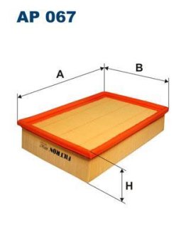 Воздушный фильтр FILTRON AP067
