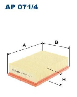 Фiльтр повiтряний FILTRON AP0714