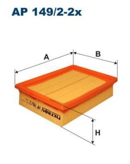 Фiльтр повiтряний 2шт FILTRON AP14922X (фото 1)