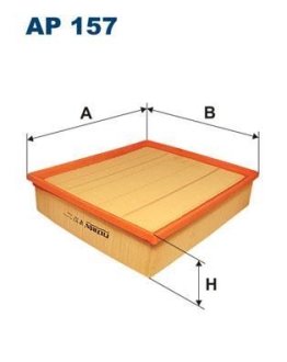 Фільтр повітряний FILTRON AP157