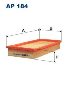 Фiльтр повiтряний FILTRON AP184